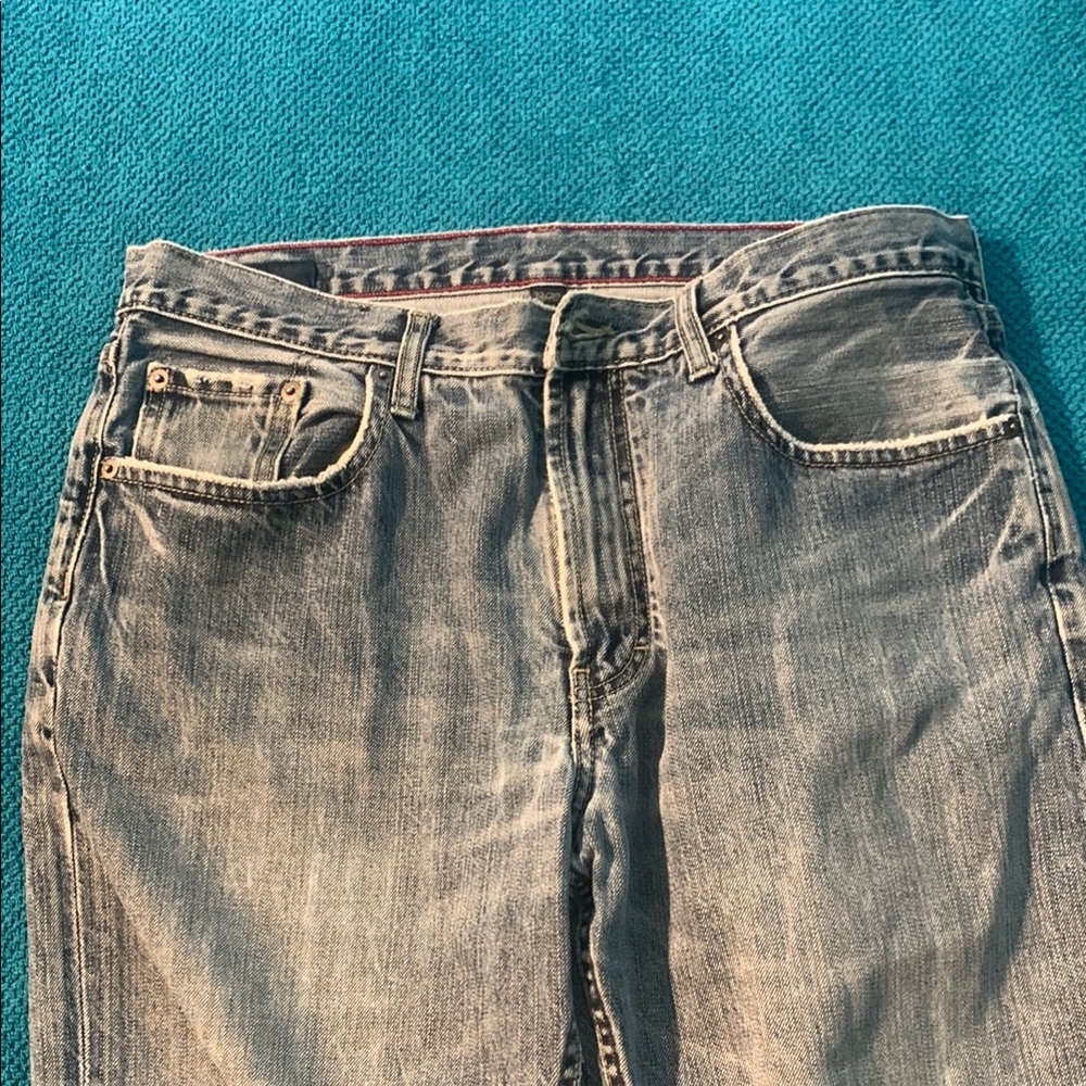 Banana Republic Classic Blue Denim Jeans 33/30 Relaxed Fit